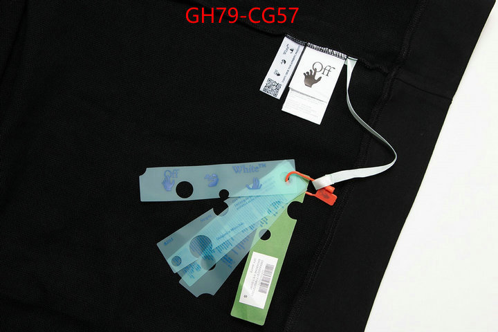 Clothing-OffWhite shop cheap high quality 1:1 replica ID: CG57 $: 79USD