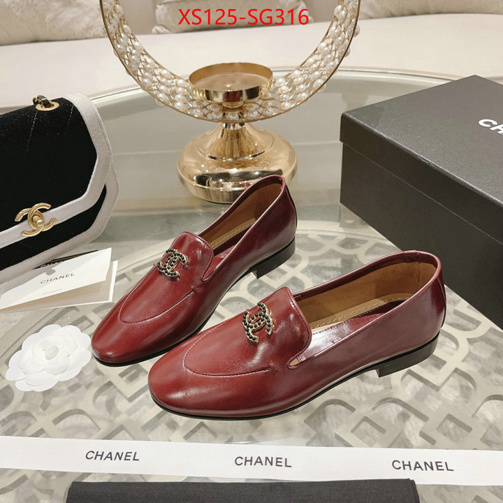 Women Shoes-Chanel aaaaa+ replica designer ID: SG316 $: 125USD