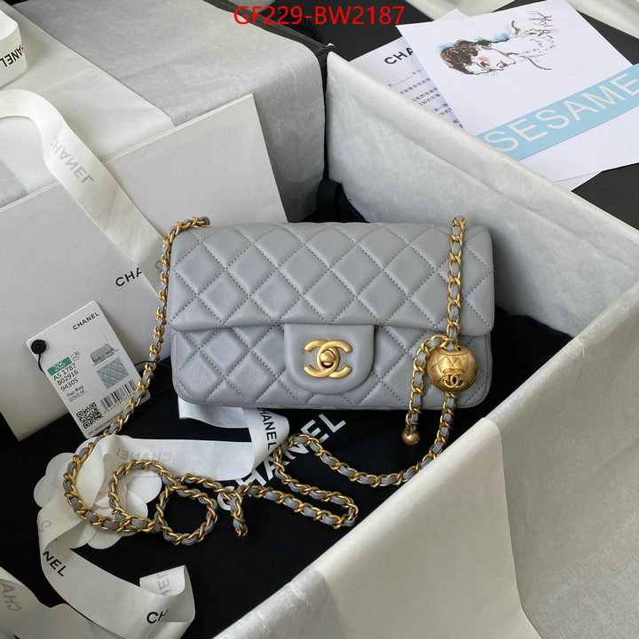 Chanel Bags(TOP)-Diagonal- what's the best to buy replica ID: BW2187 $: 229USD