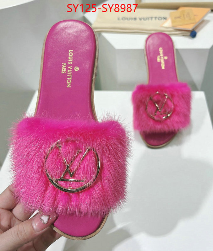 Women Shoes-LV buy sell ID: SY8987 $: 125USD