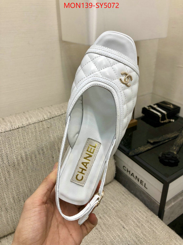 Women Shoes-Chanel best replica quality ID: SY5072 $: 139USD