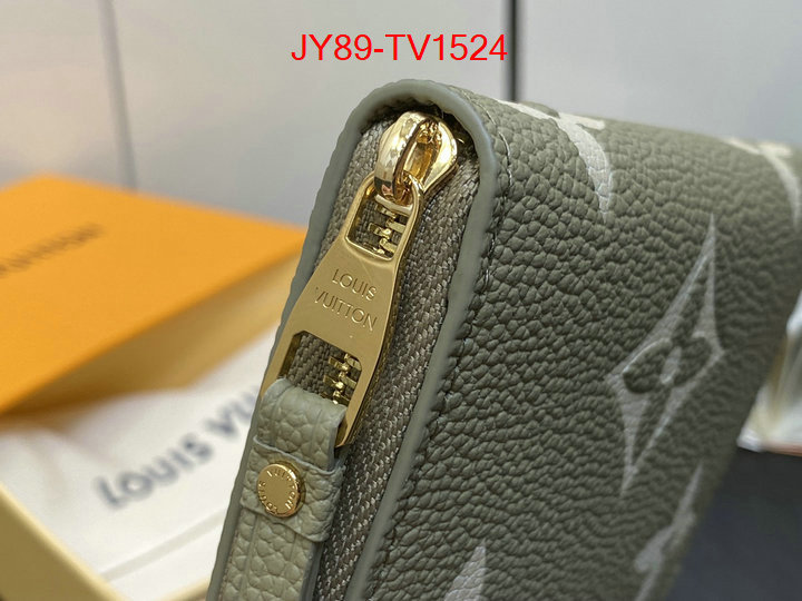 LV Bags(TOP)-Wallet replcia cheap ID: TV1524 $: 89USD