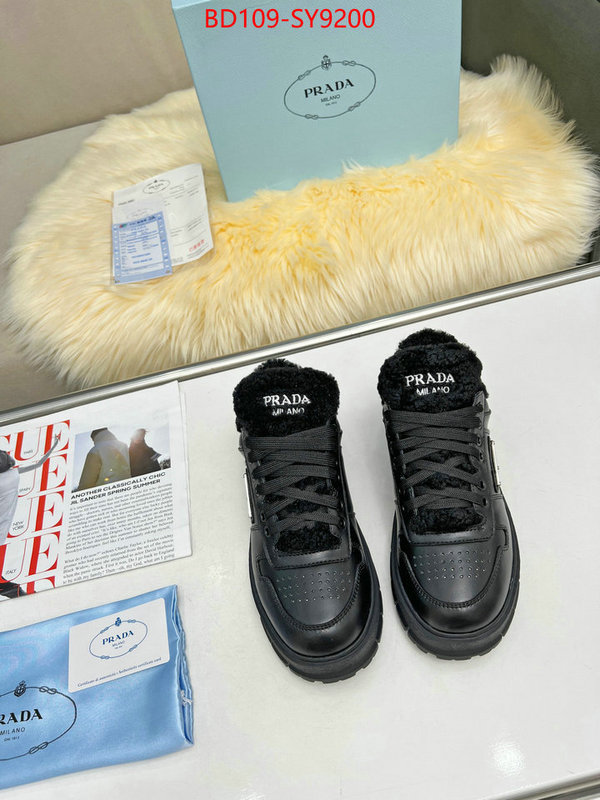 Women Shoes-Prada the best quality replica ID: SY9200 $: 109USD