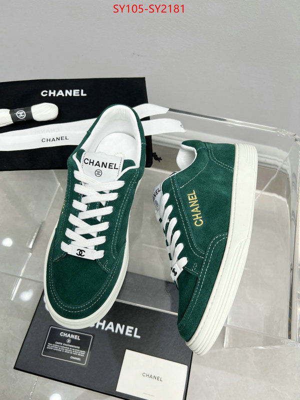 Women Shoes-Chanel counter quality ID: SY2181 $: 105USD