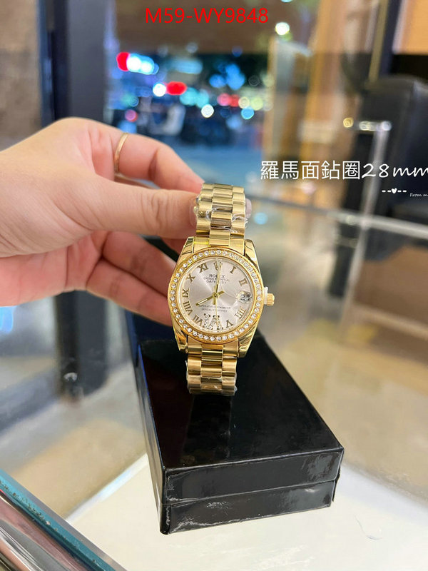 Watch(4A)-Rolex exclusive cheap ID: WY9848 $: 59USD