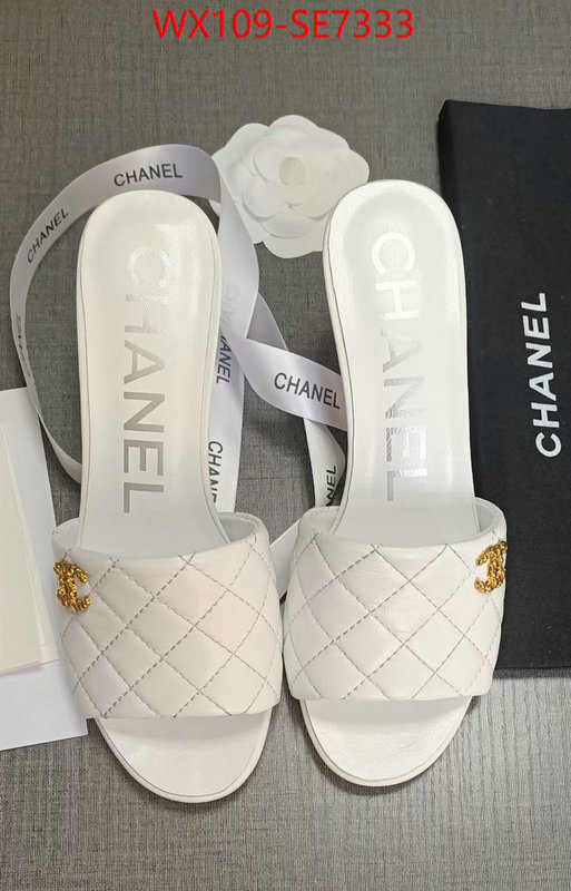 Women Shoes-Chanel wholesale designer shop ID: SE7333 $: 109USD