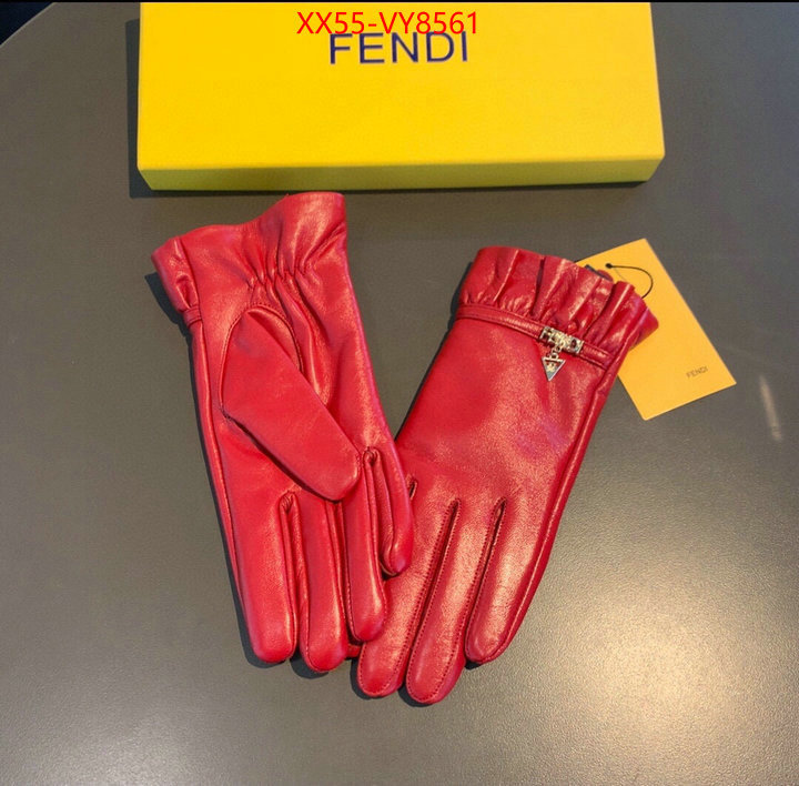 Gloves-Fendi the top ultimate knockoff ID: VY8561 $: 55USD