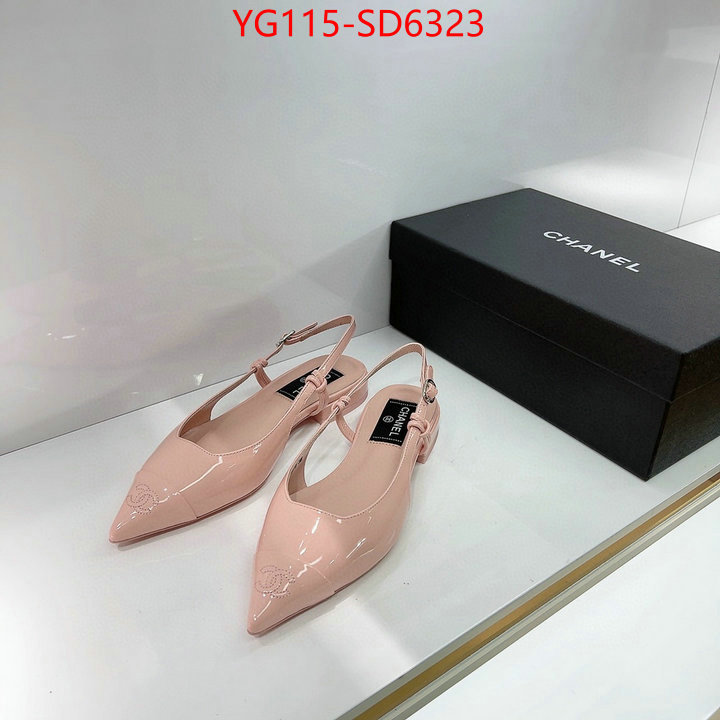 Women Shoes-Chanel wholesale imitation designer replicas ID: SD6323 $: 115USD
