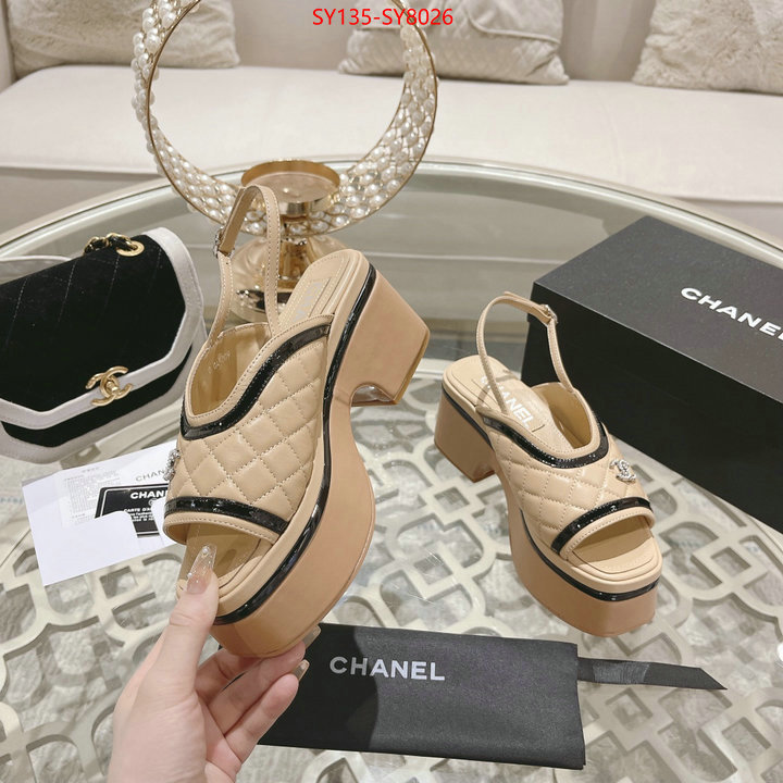 Women Shoes-Chanel top quality website ID: SY8026 $: 135USD