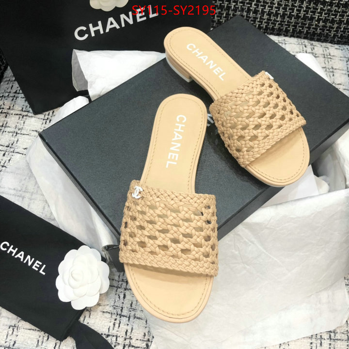 Women Shoes-Chanel top quality ID: SY2195 $: 115USD