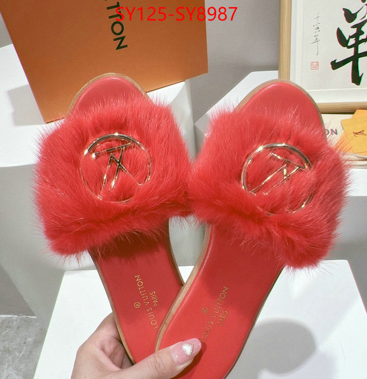 Women Shoes-LV buy sell ID: SY8987 $: 125USD