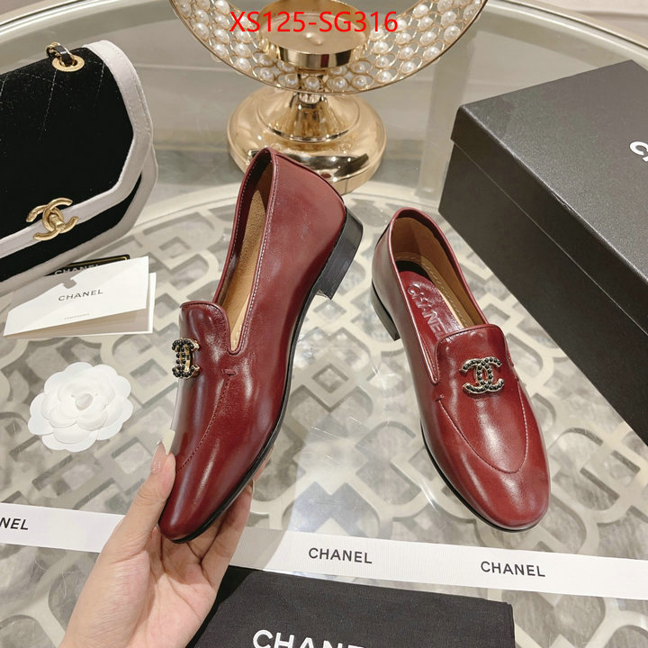 Women Shoes-Chanel aaaaa+ replica designer ID: SG316 $: 125USD