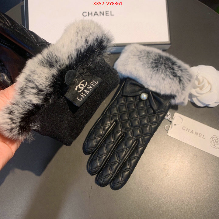 Gloves-Chanel fake ID: VY8361 $: 52USD