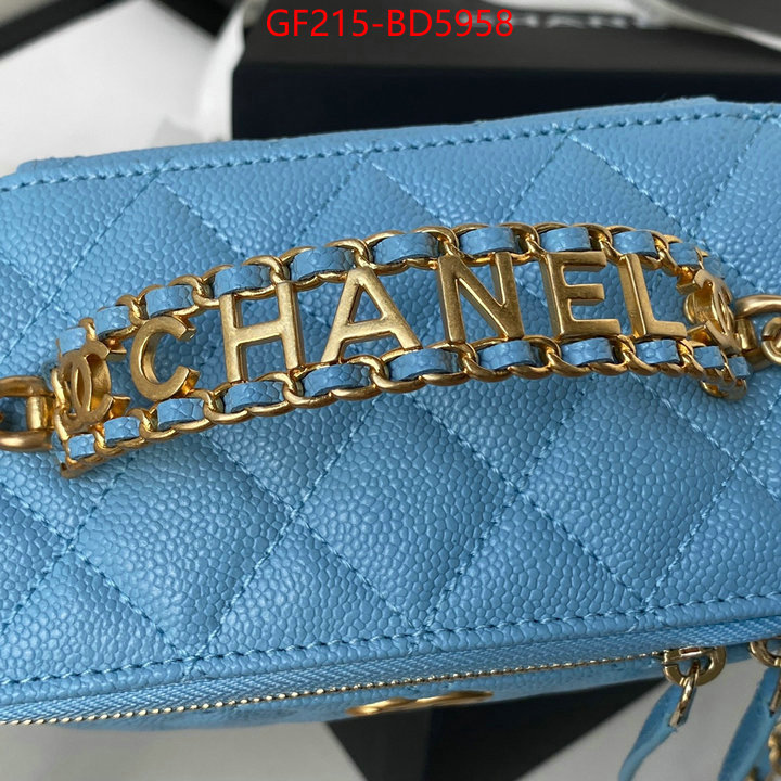 Chanel Bags(TOP)-Vanity best aaaaa ID: BD5958 $: 215USD