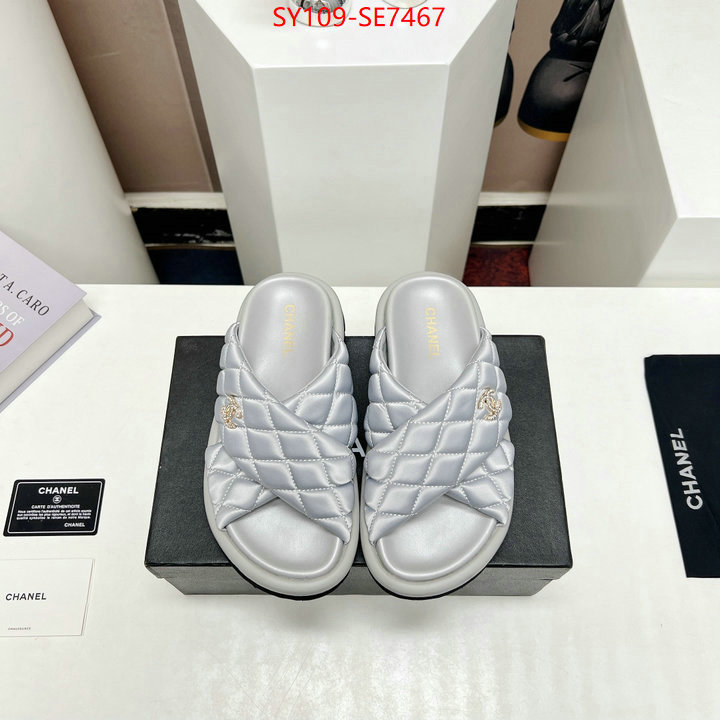 Women Shoes-Chanel top 1:1 replica ID: SE7467 $: 109USD