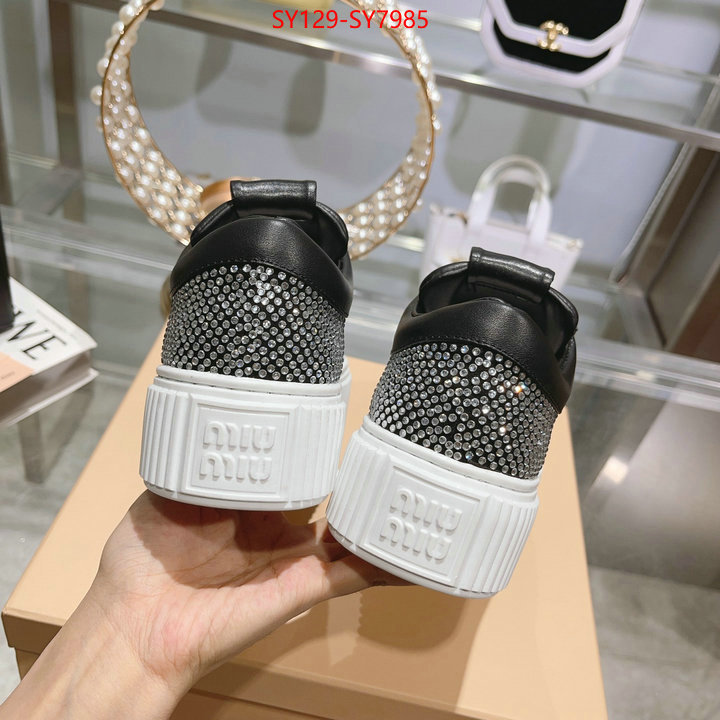 Women Shoes-Miu Miu aaaaa quality replica ID: SY7985 $: 129USD