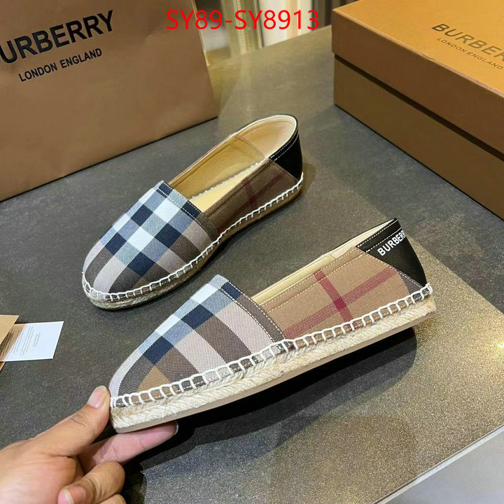 Women Shoes-Burberry best luxury replica ID: SY8913 $: 89USD