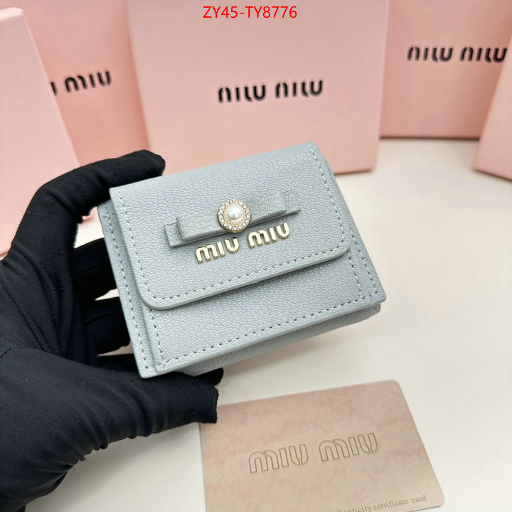 Miu Miu Bags(4A)-Wallet top grade ID: TY8776 $: 45USD