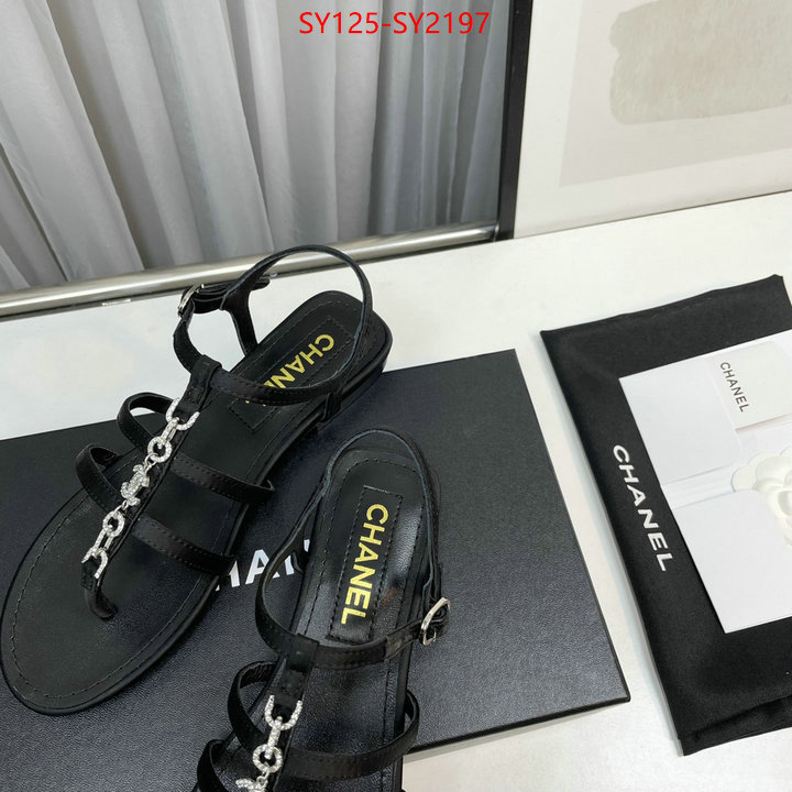 Women Shoes-Chanel practical and versatile replica designer ID: SY2197 $: 125USD