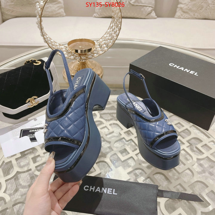 Women Shoes-Chanel perfect replica ID: SY8026 $: 135USD