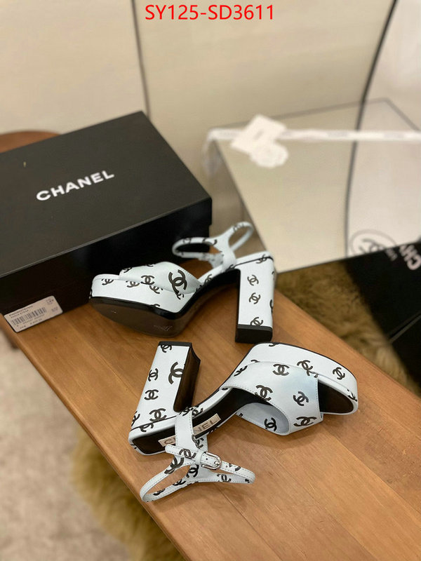 Women Shoes-Chanel high quality designer replica ID: SD3611 $: 125USD