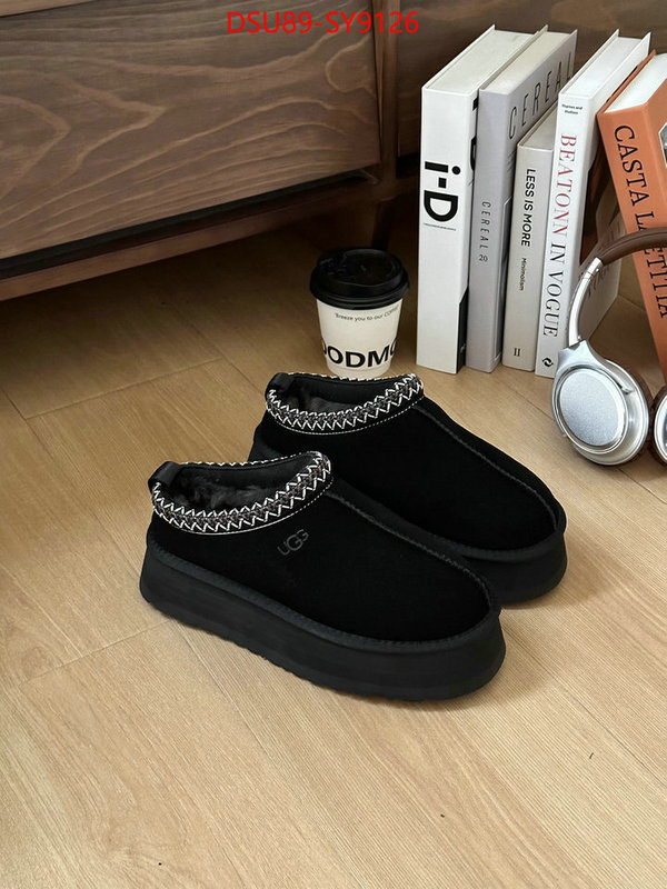 Women Shoes-UGG top quality fake ID: SY9126 $: 89USD