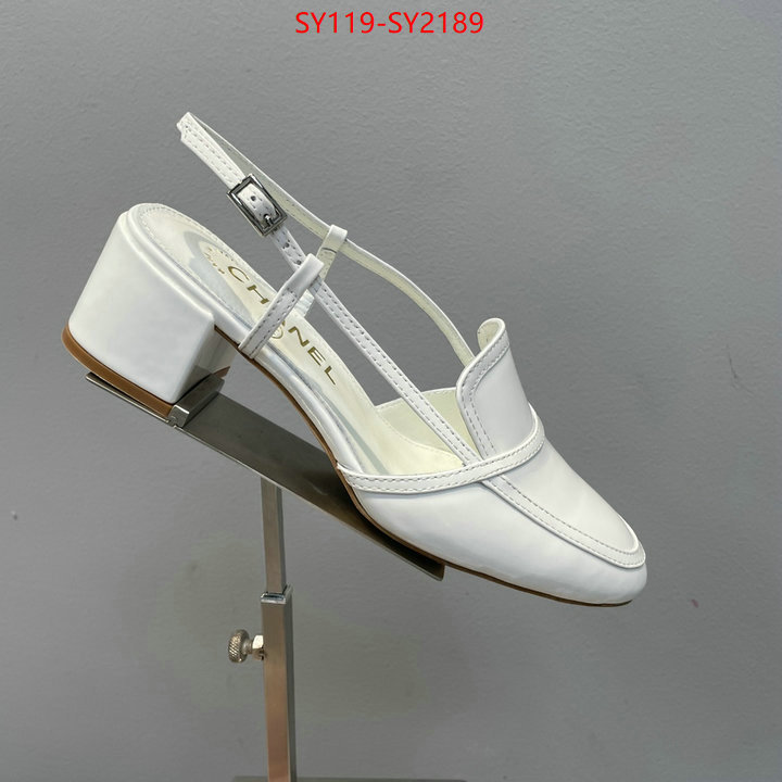 Women Shoes-Chanel fake cheap best online ID: SY2189 $: 119USD