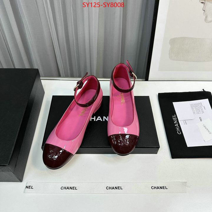 Women Shoes-Chanel buying replica ID: SY8008 $: 125USD