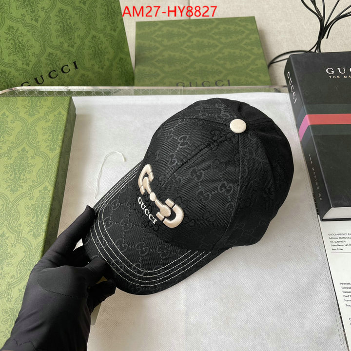 Cap(Hat)-Gucci sale outlet online ID: HY8827 $: 27USD