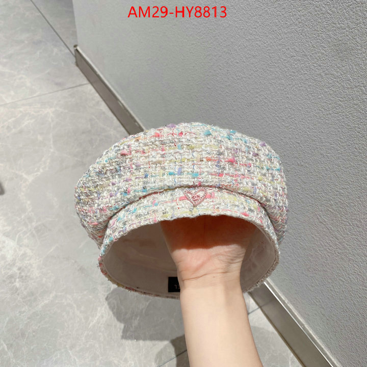 Cap (Hat)-Chanel replica for cheap ID: HY8813 $: 29USD