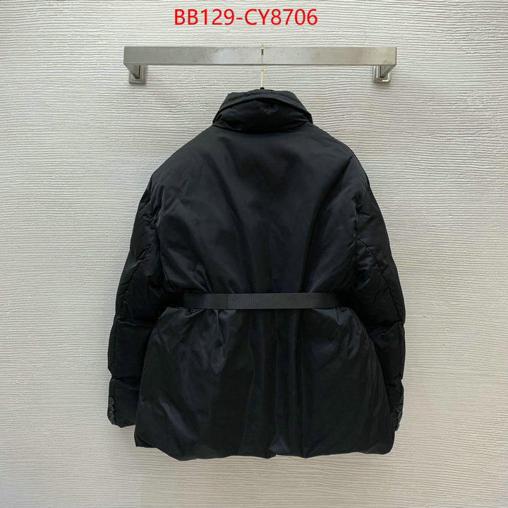 Down jacket Women-Prada replica 2023 perfect luxury ID: CY8706 $: 129USD