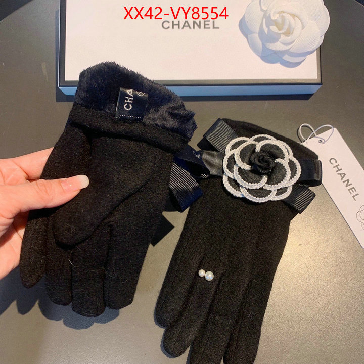 Gloves-Chanel perfect replica ID: VY8554 $: 42USD