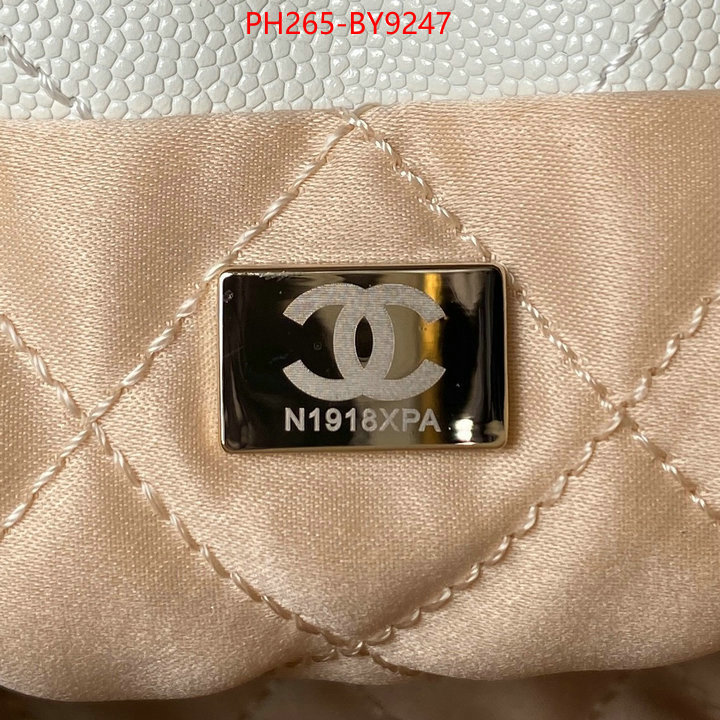 Chanel Bags(TOP)-Diagonal- buy best high-quality ID: BY9247 $: 265USD