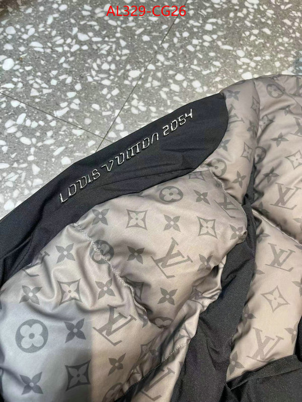 Down jacket Men-LV luxury 7 star replica ID: CG26 $: 329USD