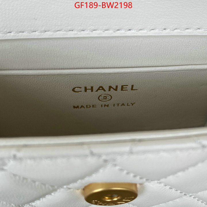Chanel Bags(TOP)-Diagonal- quality aaaaa replica ID: BW2198 $: 189USD