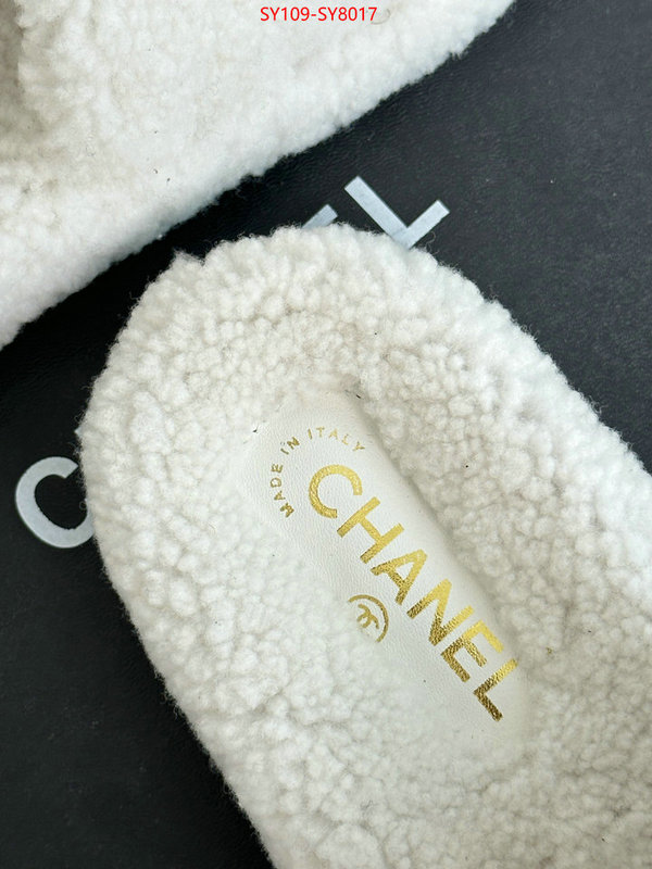 Women Shoes-Chanel online sale ID: SY8017 $: 109USD