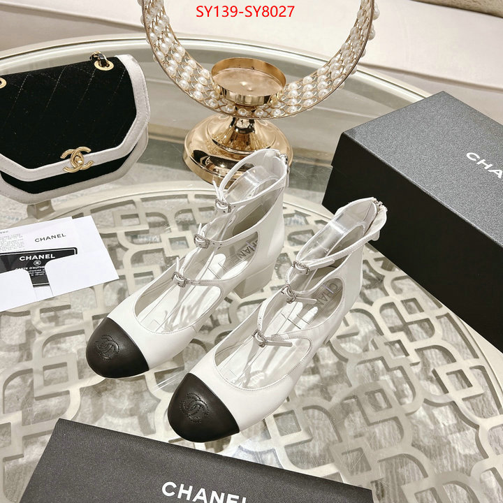 Women Shoes-Chanel wholesale 2023 replica ID: SY8027 $: 139USD