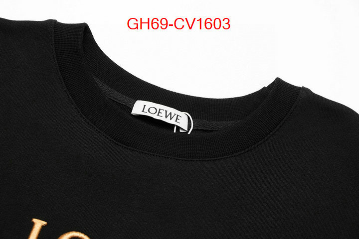 Clothing-Loewe how to buy replcia ID: CV1603 $: 69USD
