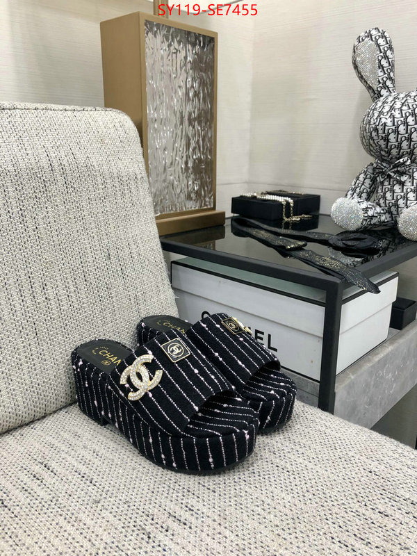 Women Shoes-Chanel best site for replica ID: SE7455 $: 119USD