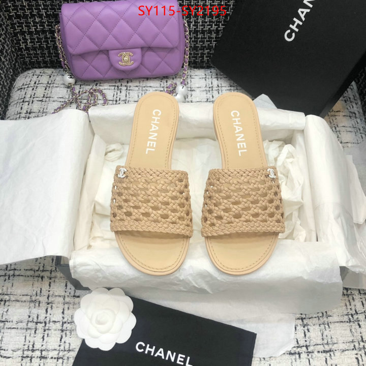 Women Shoes-Chanel top quality ID: SY2195 $: 115USD