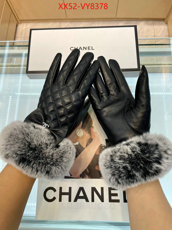 Gloves-Chanel online store ID: VY8378 $: 52USD