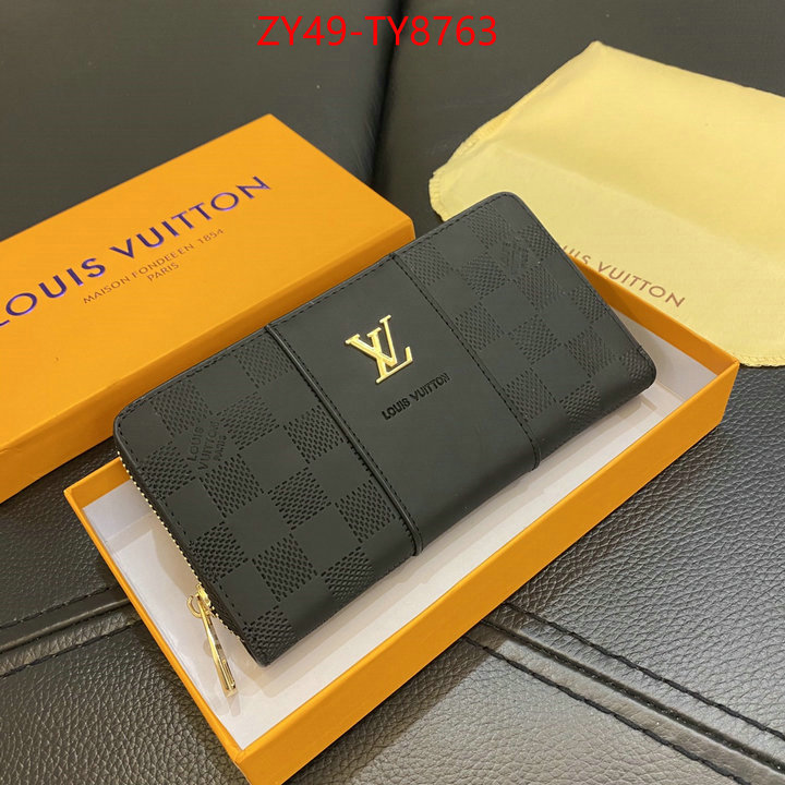 LV Bags(4A)-Wallet high quality designer ID: TY8763 $: 49USD