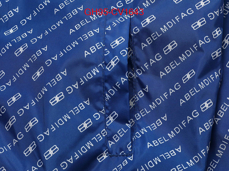 Clothing-Balenciaga replica for cheap ID: CV1643 $: 95USD