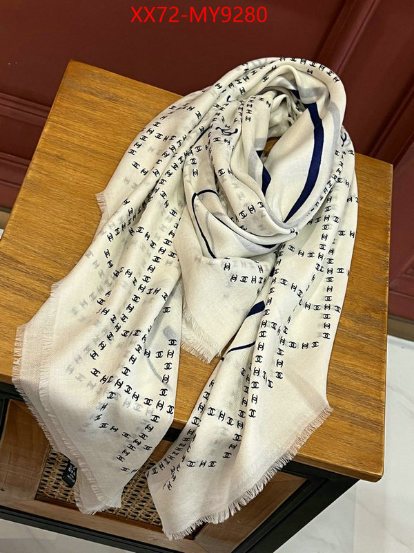 Scarf-Chanel designer high replica ID: MY9280 $: 72USD