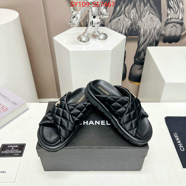 Women Shoes-Chanel top 1:1 replica ID: SE7467 $: 109USD