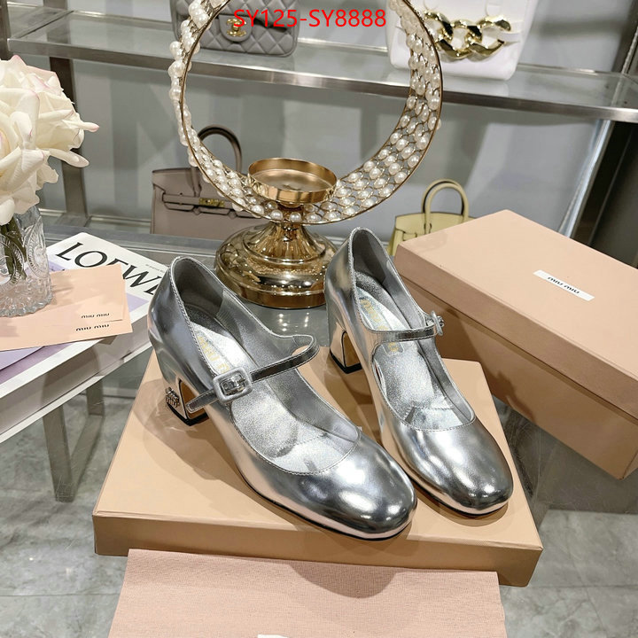 Women Shoes-Miu Miu what are the best replica ID: SY8888 $: 125USD