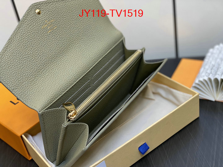 LV Bags(TOP)-Wallet aaaaa+ replica designer ID: TV1519 $: 119USD