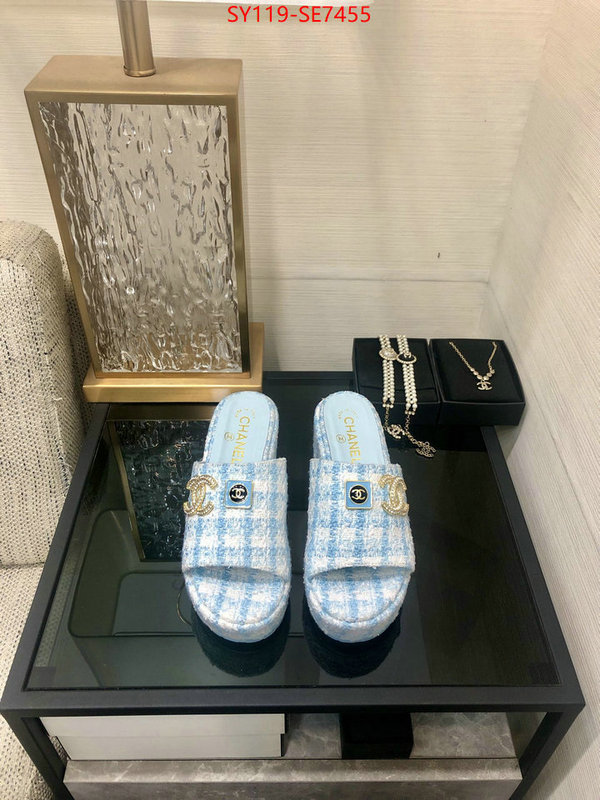 Women Shoes-Chanel best site for replica ID: SE7455 $: 119USD