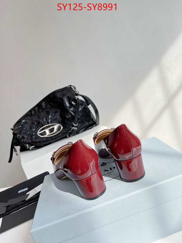 Women Shoes-Prada top 1:1 replica ID: SY8991 $: 125USD