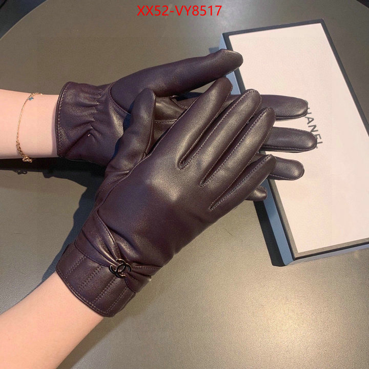 Gloves-Chanel top quality fake ID: VY8517 $: 52USD